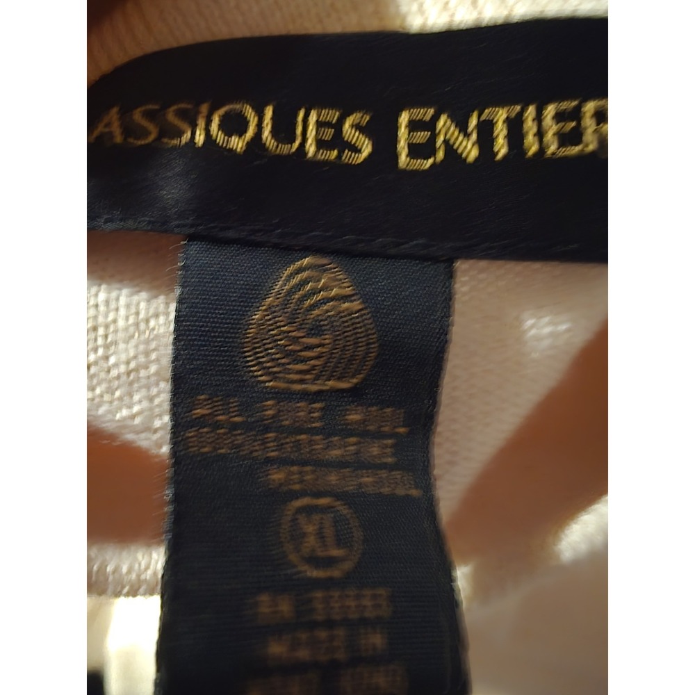 Classiques Entier Size XL Extra Fine Merino Wool. Timeless, Sophisticated,